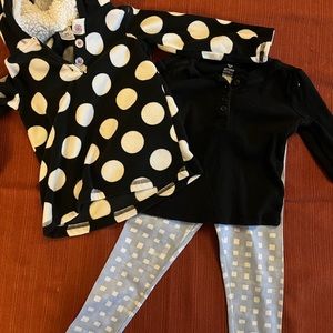 Cozy warm casual outfit 2T bundle set